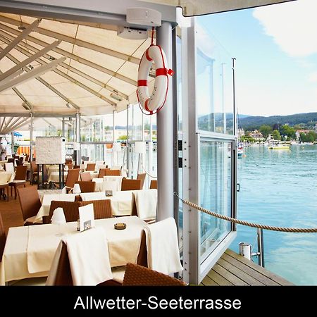 Hotel-Restaurant "Veldener Traumschiff" Direkt Am See In 2Min Im Zentrum Velden am Wörthersee Exterior foto